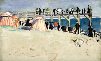 El paseo marítimo de Sainte-Adresse de Albert Marquet