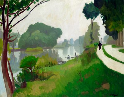 El Marne en Varenne-Saint-Hilaire de Albert Marquet