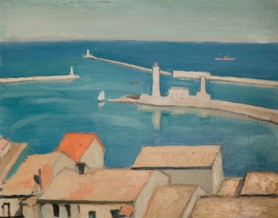El puerto de Cette, Marsella, 1924 de Albert Marquet