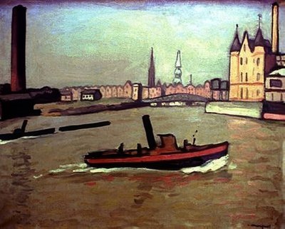 El puerto de Hamburgo de Albert Marquet