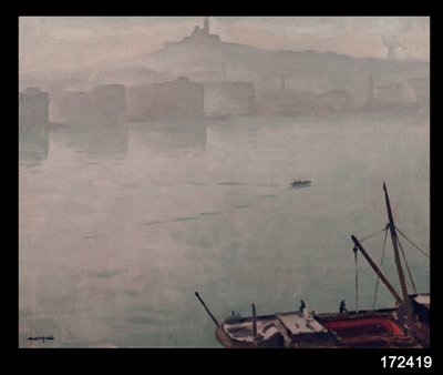 Puerto de Marsella de Albert Marquet