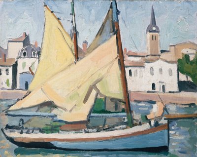 El yate y la iglesia, La Chaume de Albert Marquet
