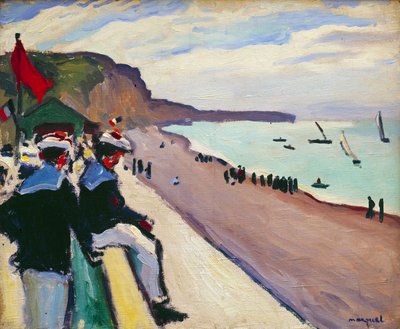 La playa de Fecamp de Albert Marquet