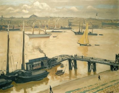 El puerto de Burdeos de Albert Marquet