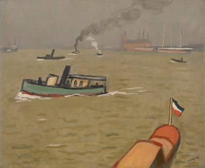 Vedetta en Hamburgo de Albert Marquet
