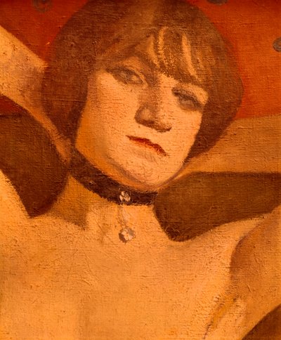 Mujer en un sofá (detalle), 1912 de Albert Marquet