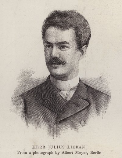 Julius Lieban, cantante de ópera alemán de Albert Meyer