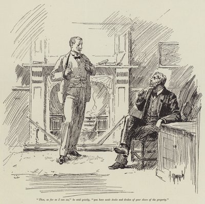 Su tío de California, por Bret Harte de Albert Morrow