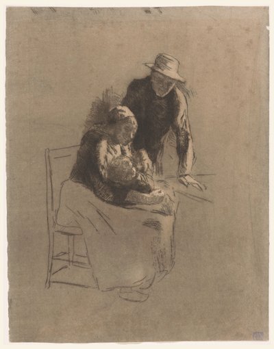 Familia de la granja de Albert  Neuhuys