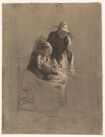 Familia de la granja de Albert  Neuhuys