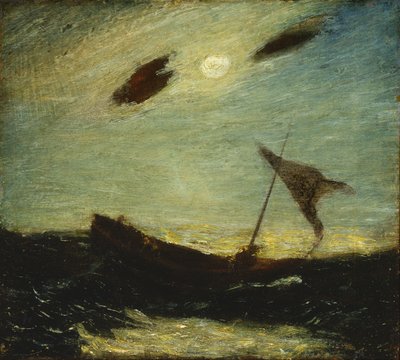 Luz de luna, 1887 de Albert Pinkham Ryder