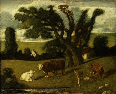 Estudio pastoral de Albert Pinkham Ryder