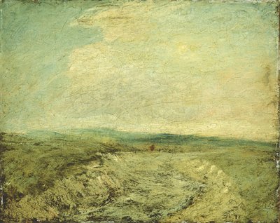 The Essex Canal, c.1896 (óleo sobre lienzo montado sobre tabla) de Albert Pinkham Ryder