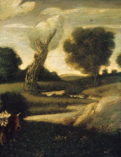 El bosque de Arden de Albert Pinkham Ryder