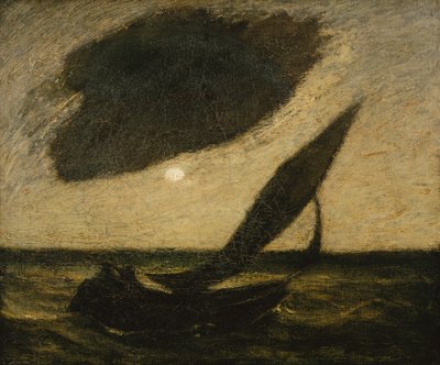 Bajo una nube, ca. 1900 de Albert Pinkham Ryder