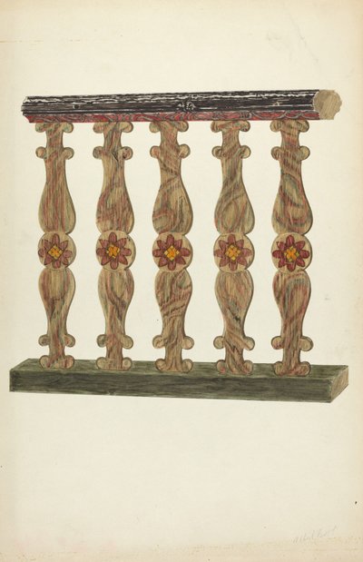 Barandilla del Coro de Albert Pratt