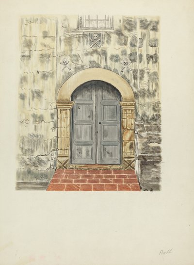 Puerta y marco de puerta de Albert Pratt