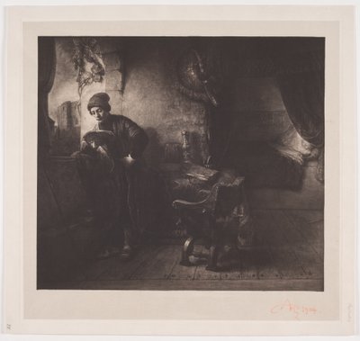 Joven leyendo de Albert Repholtz