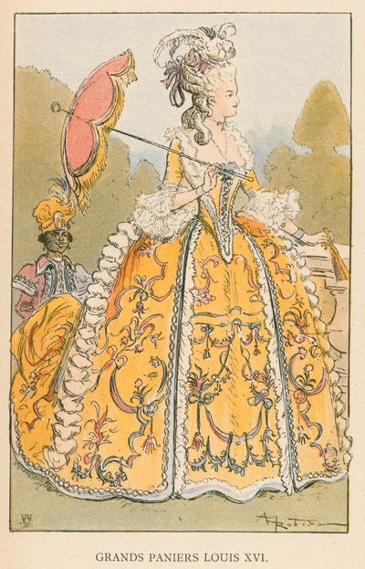 Grands Paniers Louis XVI de Albert Robida