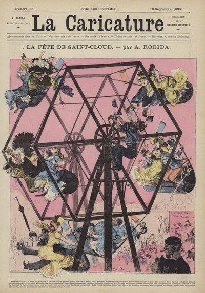 La Fiesta de Saint-Cloud de Albert Robida