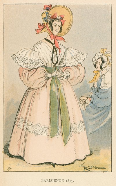 Parisina 1835 de Albert Robida