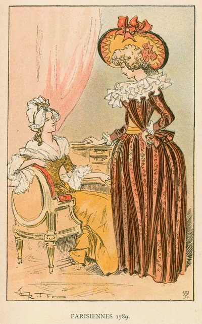 Parisinas 1789 de Albert Robida