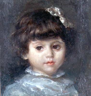 Estudio de cabeza de Dora Siegel de Albert Roelofs