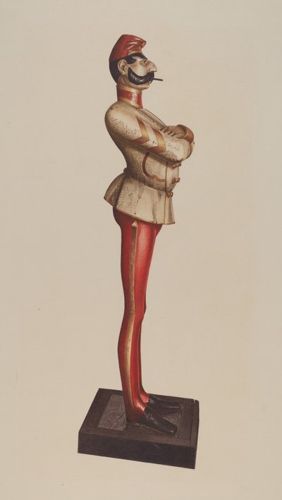 Figura de tienda de cigarros de Albert Ryder