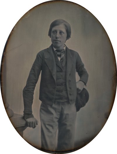 Retrato de un niño de Albert Sands Southworth and Josiah Johnson Hawes