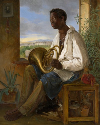 Retrato de Emmanuel Rio, 1836 de Albert Schindler