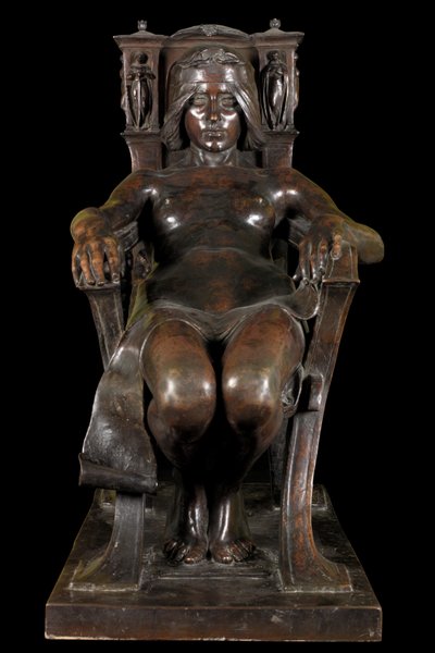 El espíritu de la contemplación (bronce) de Albert Toft