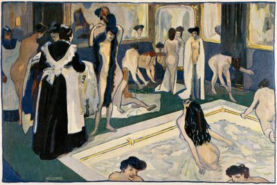 Baño en París de Albert Weisgerber