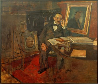 Retrato de Ludwig Löb Prager de Albert Weisgerber