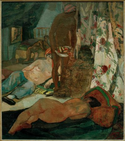 Escena de harén de Albert Weisgerber