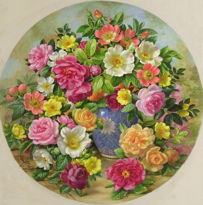 Homenaje a la rosa silvestre de Albert Williams