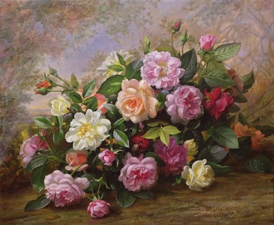 Una fantasía de rosas de Albert Williams