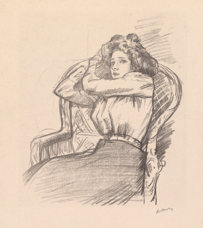Sin título ("Babette") de Albert de Belleroche
