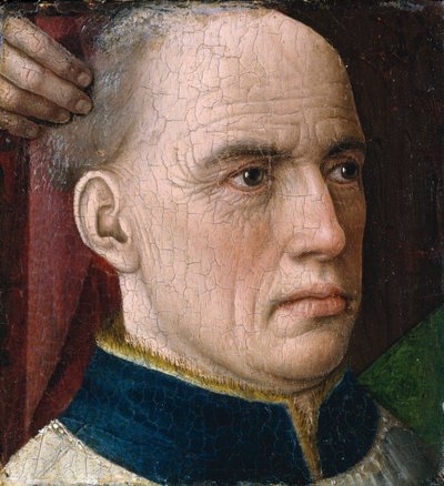 Cabeza de un donante, ca. 1460 de Albert van Ouwater