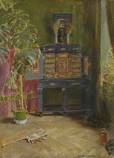 La Habitación Verde, 1882 de Albert von Keller
