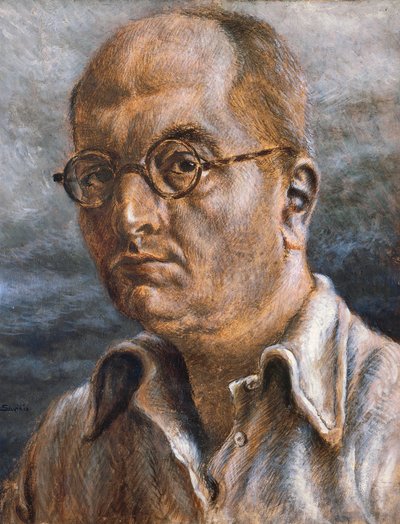 Autorretrato de Alberto Savinio (1891-1952). Italia, siglo XX. de Alberto  Savinio