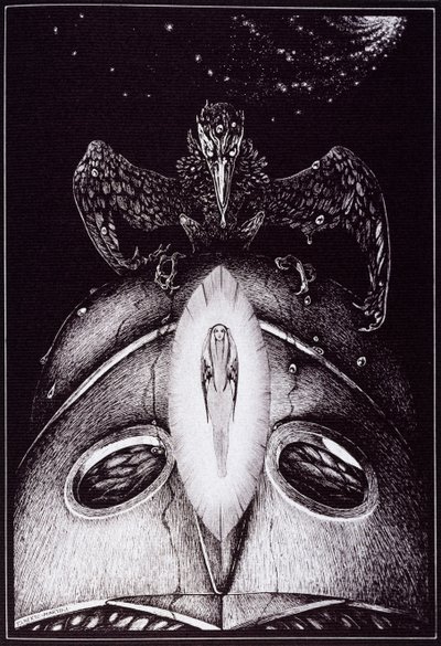 El casco de Palas de Alberto Martini