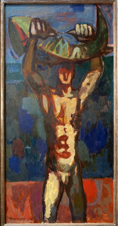 Pescador siciliano de Alberto Morrocco