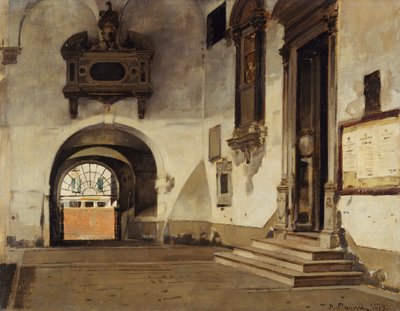Plaza pequeña de Alberto Pasini