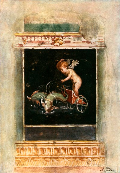 Panel Decorativo de la Casa de los Vettii de Alberto Pisa
