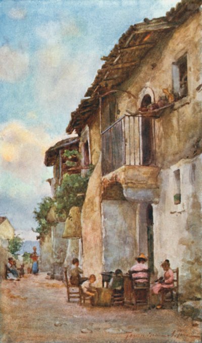 Casas antiguas, Taormina de Alberto Pisa