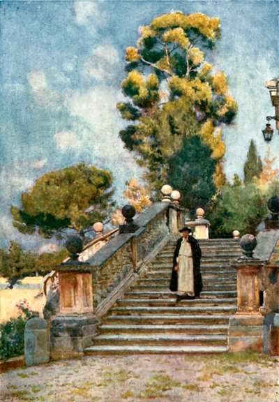 Escaleras de la Iglesia de las Monjas Dominicanas de SS Domenico y Sisto de Alberto Pisa