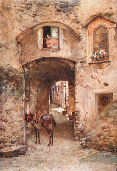 Calle en Castrogiovanni de Alberto Pisa