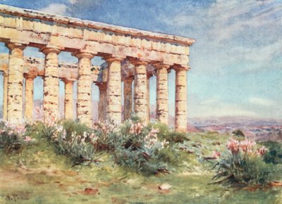 Templo de Segesta de Alberto Pisa