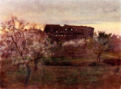 El Coliseo al atardecer de Alberto Pisa