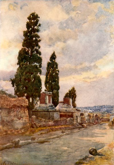 La calle de las tumbas de Alberto Pisa